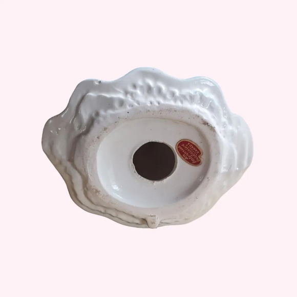 Vintage girl in blue dress figurine - Picture 4 of 4